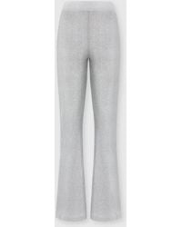Missoni - Lamé Fabric Flare Trousers - Lyst