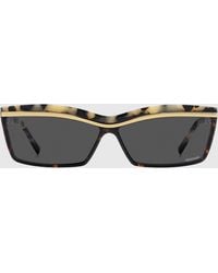 Missoni - Seasonal Rectangular Acetate Sunglasses - Lyst