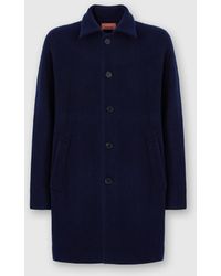 Missoni - Double Knit Coat With Zigzag Pattern - Lyst
