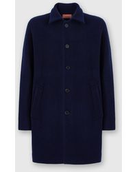 Missoni - Double Knit Coat With Zigzag Pattern - Lyst