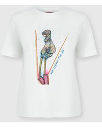 Missoni - Printed Cotton Jersey Crewneck T-Shirt - Lyst