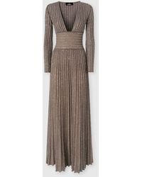 Missoni - Long Dress With Deep Neckline And Sequins - Lyst