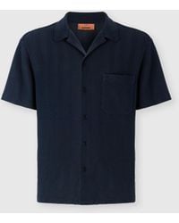 Missoni - Tone-On-Tone Chevron Cotton And Viscose Bowling Shirt - Lyst