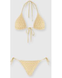 Missoni - Triangle Bikini - Lyst