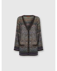 Missoni - Oversized Sequin Cardigan - Lyst