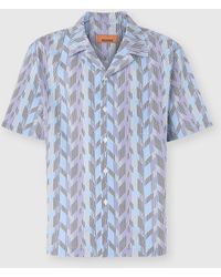 Missoni - Bowling Shirt With Zigzag Pattern - Lyst