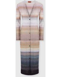Missoni - Long Buttoned Cardigan - Lyst