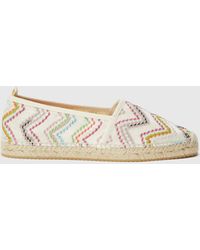 Missoni - Espadrilles Mit Zickzack-Muster Und Jutsohle, Damen, Größe - Lyst