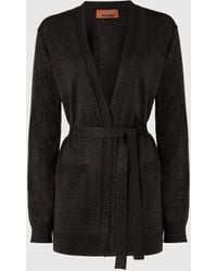Missoni - Cardigan With Belt - Lyst