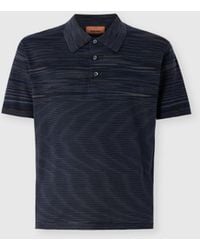 Missoni - Space-Dye Mercerized Cotton Polo Shirt - Lyst