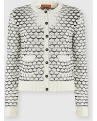 Missoni - Cashmere And Viscose Cardigan With Contrast Trim - Lyst