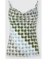 Missoni - Lace Motif Top With Draped Neckline - Lyst