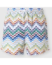 Missoni - Printed Swim Shorts With Pockets - Lyst