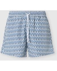Missoni - Swim Shorts With Micro Zig Zag Motif - Lyst