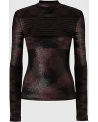 Missoni - Turtleneck Sweater With Flame Pattern - Lyst