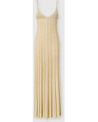 Missoni - Sleeveless Mixed Viscose Lamé Gown With Sequins - Lyst