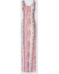 Missoni - Long Tank Dress - Lyst