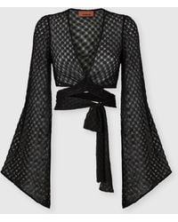 Missoni - Wrap Top - Lyst