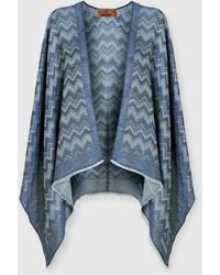 Missoni - Viscose And Modal-Blend Cape - Lyst