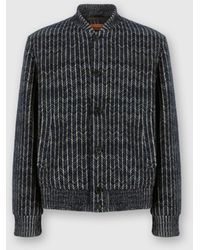 Missoni - Zigzag Bomber Jacket - Lyst