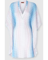 Missoni - Short Caftan-Style Cover-Up - Lyst