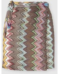 Missoni - Mini Pareo Skirt - Lyst