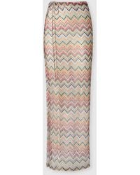 Missoni - Long Pareo Skirt With Print - Lyst