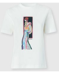 Missoni - Printed Cotton Jersey Crewneck T-Shirt - Lyst