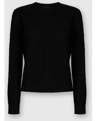 Missoni - Crew Neck Sweater With Chevron Pattern - Lyst