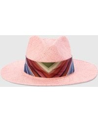 Missoni - Straw Hat With Silk Ribbon - Lyst