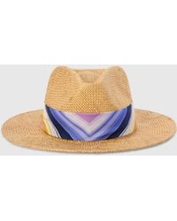 Missoni - Straw Hat With Silk Ribbon - Lyst