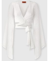 Missoni - Wrap Top - Lyst