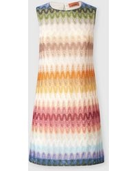 Missoni - Sleeveless Dégradé Viscose Mini Dress - Lyst