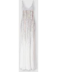 Missoni - Sleeveless Flame-Effect Viscose Lamé Gown - Lyst