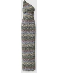 Missoni - One-Shoulder Space-Dye Viscose Long Dress - Lyst