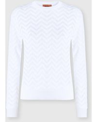 Missoni - Crew-Neck Stretch Pullover - Lyst