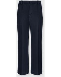 Missoni - Tone-On-Tone Chevron Cotton And Viscose Trousers - Lyst