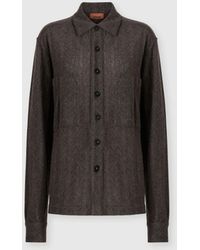 Missoni - Regular-Fit Long-Sleeve Shirt - Lyst