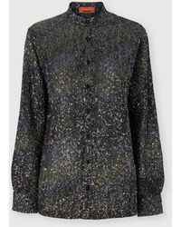 Missoni - Oversized Shirt With Sequin Applications - Lyst