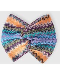 Missoni - Wool-Blend Zigzag Headband - Lyst
