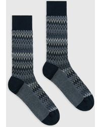 Missoni - Zig Zag Cotton-Blend Ankle Socks - Lyst