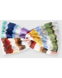Missoni - Zig Zag Mesh Hairband - Lyst
