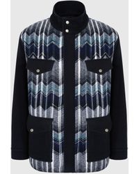 Missoni - Field Jacket With Zigzag Pattern - Lyst