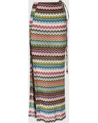 Missoni - Long Pareo Skirt - Lyst