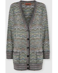 Missoni - Oversized Viscose-Blend Cardigan With Sequins - Lyst