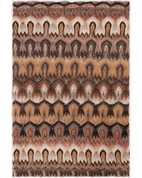 Missoni - Viscose Lamé Stole With Arabesque Motif - Lyst