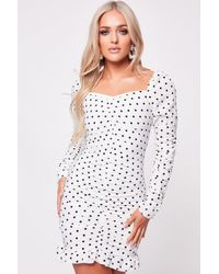 misspap polka dot dress