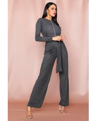 billie ribbed cupro jumpsuit