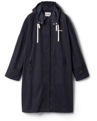 Miu Miu - Single-Breasted Washed Gabardine Coat - Lyst