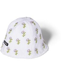 Miu Miu - Embroidered Beanie Cap - Lyst
